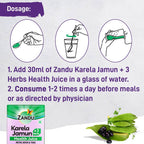 Zandu Karela Jamun + 3 Herbs Health Juice