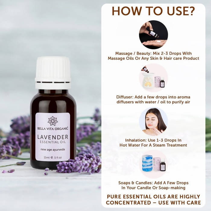Bella Vita Organic Lavender Essential Oil