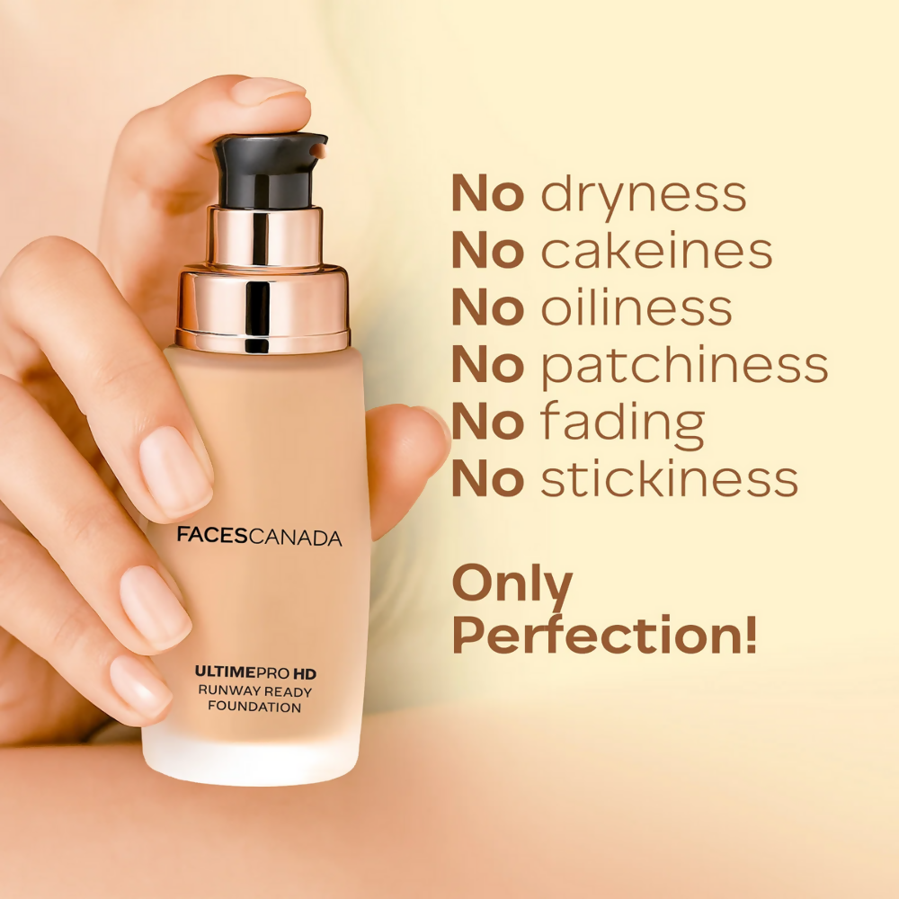 Faces Canada Ultime Pro Hd Runway Ready Foundation - Warm Beige 04