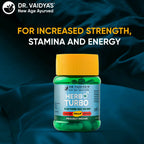 Dr. Vaidya's Herbo 24 Turbo Capsules For Men - Distacart