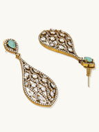 Nuyug 22k Gold-Plated Zircon Choker Set