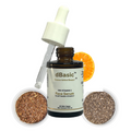 dBasic 10% Vitamin C Face Serum With Vitamin F (Chia & Flax Seeds) For Face Glowing & Radiant