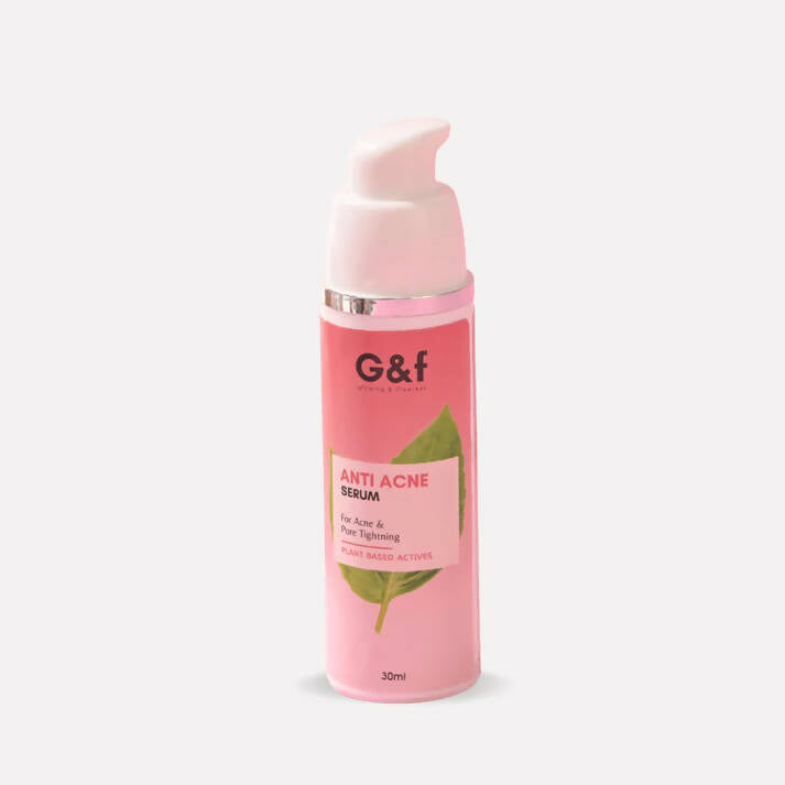 G&f Anti Acne Serum with Neem, Turmeric