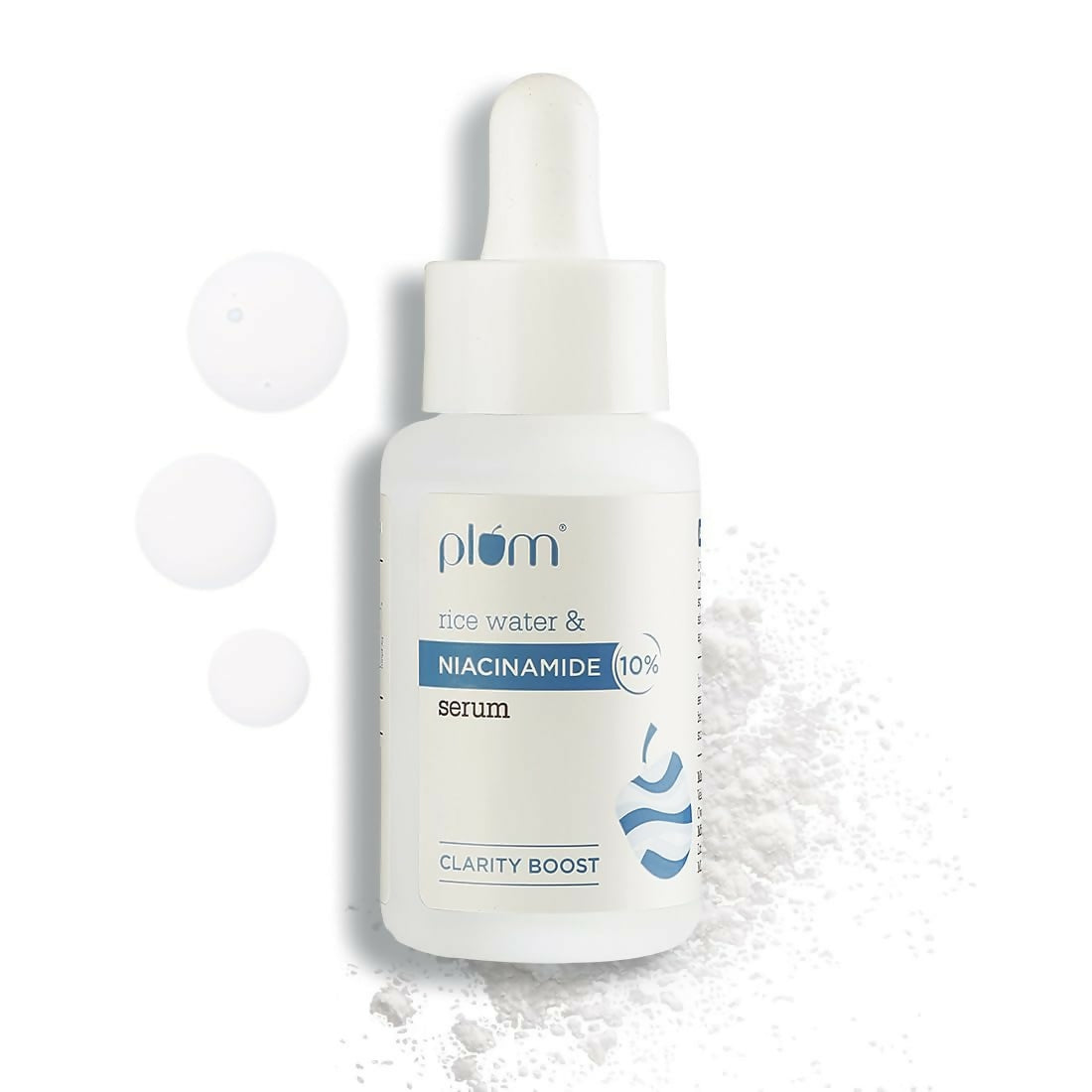 Plum 10% Niacinamide Brightening Face Serum With Rice Water - Fades Blemishes & Dark Spots, Beginner Friendly - Distacart