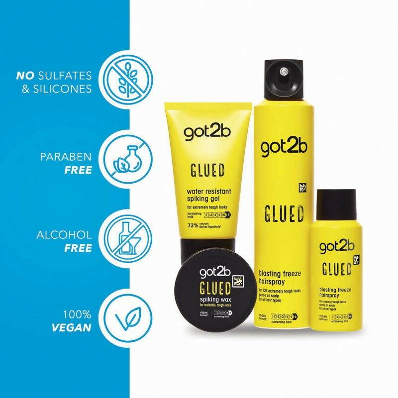 Got2b Glued Water Resistant Spiking Gel - Distacart