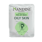 Nandini Herbal Marine Algae Peel Off Mask For Oily Skin - Distacart