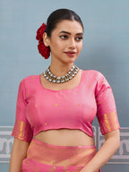 Shree Shyam Fashion Gajari Silk Saree - Distacart