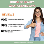 House of Beauty ICE Roller - Blue