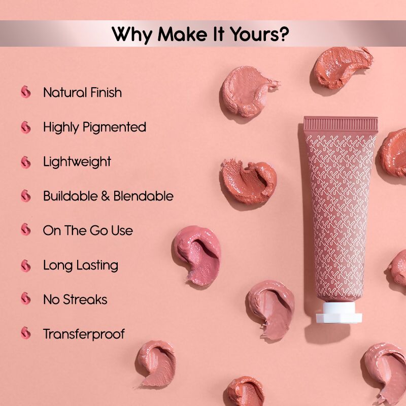 Kay Beauty Creme Blush - Rustic Rush - Distacart