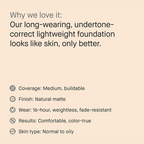 Bobbi Brown Skin Long-Wear Weightless Foundation Mini - Warm Ivory
