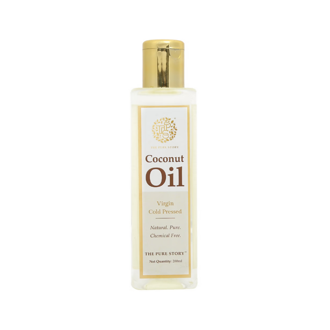The Pure Story Natural Cold Pressed Coconut Hair Oil - Distacart