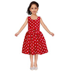 Asmaani Kids Party Wear Stylish Dresses, Perfect for Parties, Functions & Vacations - Red