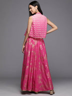 Ahalyaa Women's Traditional Wear Co-ods - Pink - Distacart