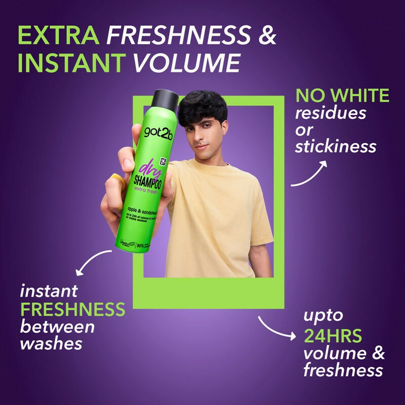 Got2b Dry Shampoo Instant Fresh Up Extra Volume