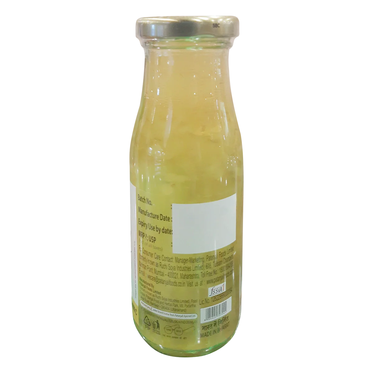 Patanjali Pineapple Aloe Chunk Drink - Distacart