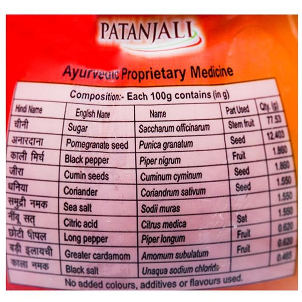 Patanjali Pachak Anardana Churna - Distacart