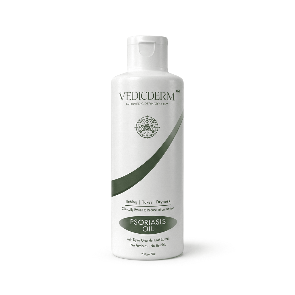 Vedicderm Psoriasis Oil 2-in-1 Skin + Scalp Relief Oil - Distacart