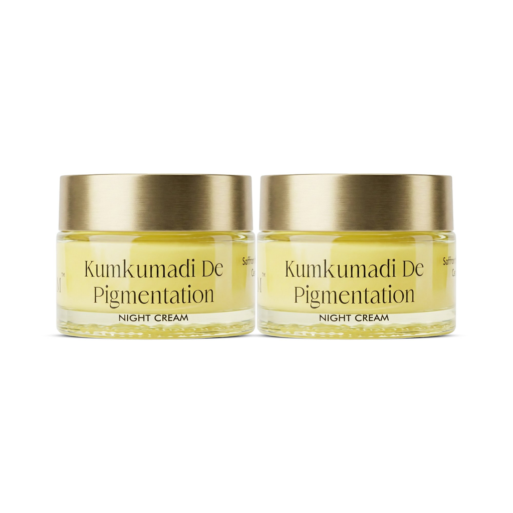 VedicDerm Kumkumadi De Pigmentation Night Cream with Saffron & Ceramides - Distacart