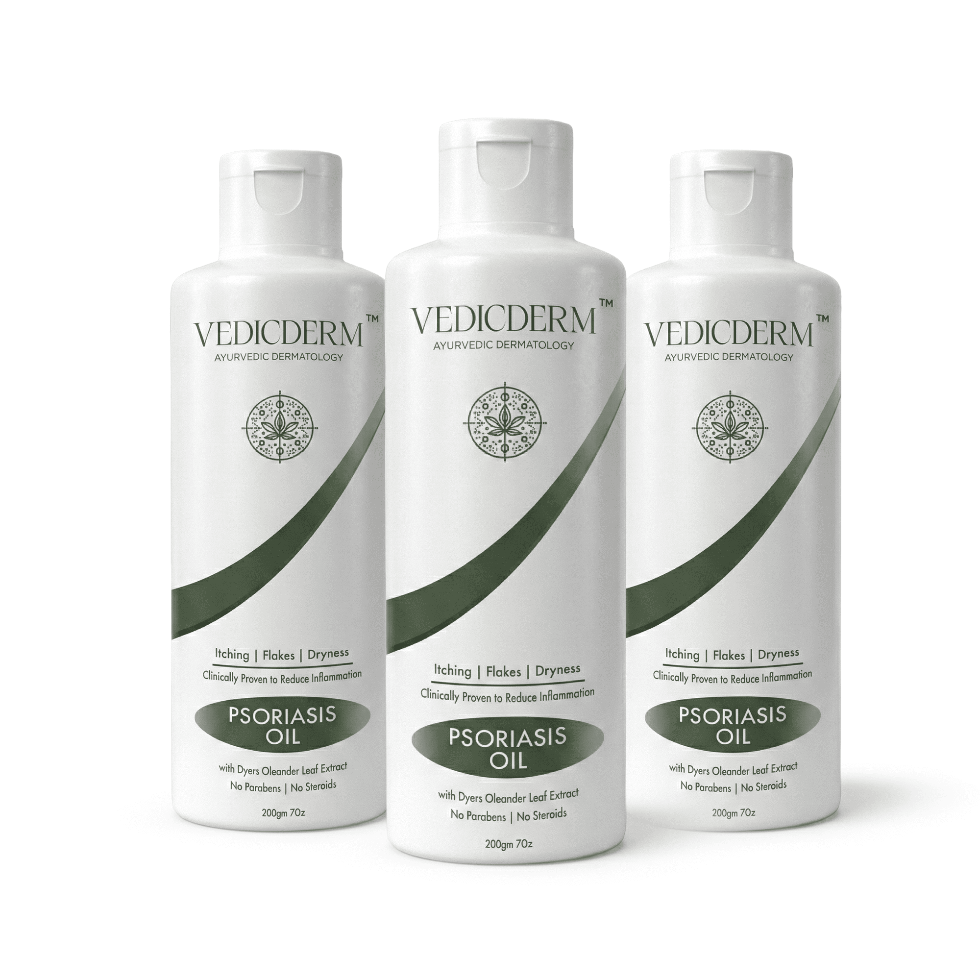 Vedicderm Psoriasis Oil 2-in-1 Skin + Scalp Relief Oil - Distacart