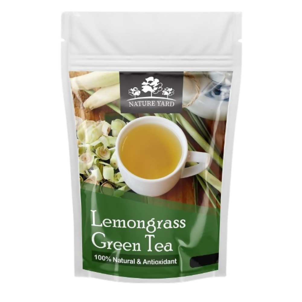 Nature Yard Pure organic Lemon grass Herbal green Tea Leaves - Distacart