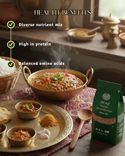 IKAI Organic Panchratna Dal - Distacart