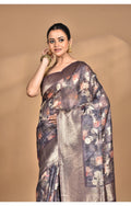 Morchari Women Desgin Linen Silk Saree-Multi