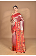 Morchari Women Desgin Banarasi Silk Saree-Pink