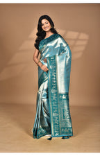 Morchari Women Desgin Two Dai Silk Saree-Multi