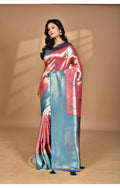 Morchari Women Desgin Banarasi Silk Saree-Pink