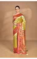 Morchari Women Desgin Banarasi Silk Saree-Multi