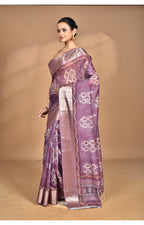 Morchari Chanderi Digital Print Saree-Multi