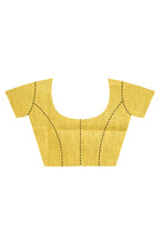 Morchari Women Desgin Chanderi Silk Saree-Yellow