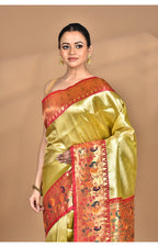 Morchari Women Desgin Banarasi Silk Saree-Multi