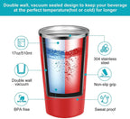 Wosta Insulated Travel Coffee Mug Tumbler 2.0 - 510ml (Red)