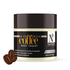 NutriGlow NATURAL'S Raw Irish Coffee Body Yogurt for Instant Hydration & Moisturization