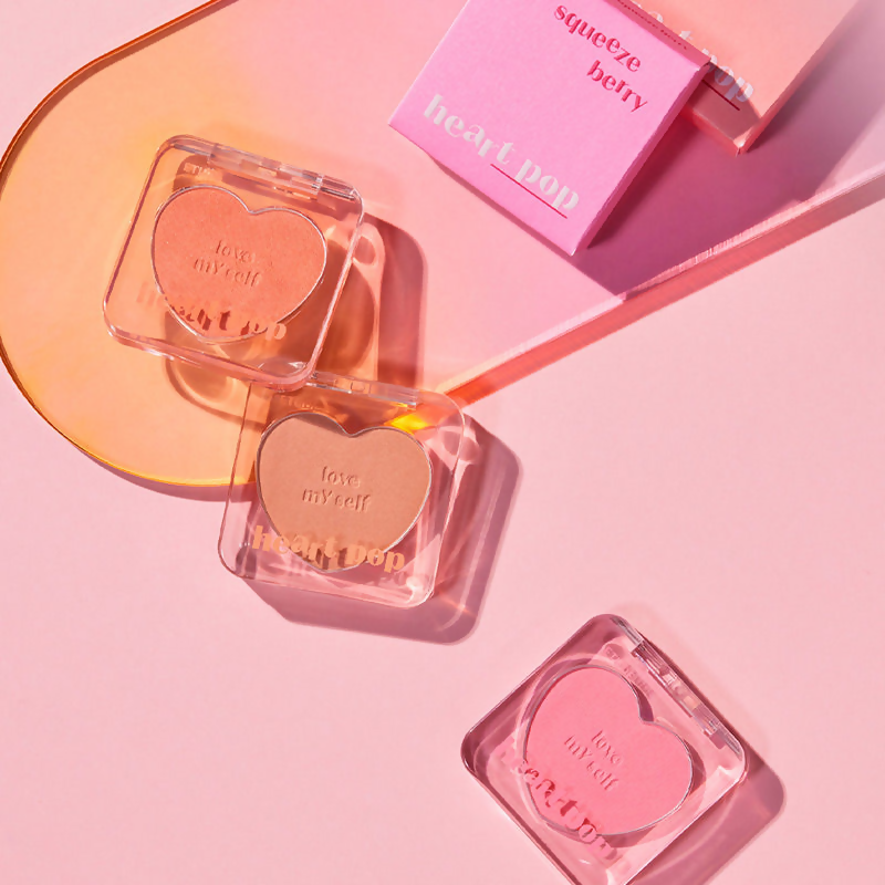 Etude House Heart Pop Blusher - Squeeze Berry
