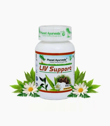 Planet Ayurveda Liv Support Capsules