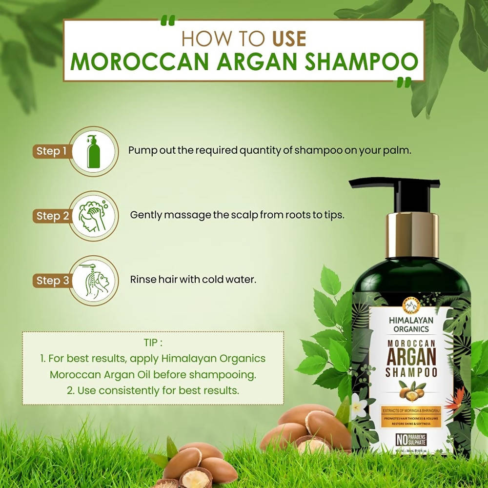 Himalayan Organics Moroccan Argan Shampoo