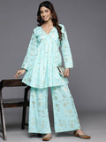 Ahalyaa Women's Traditional Wear Co-ods - Blue