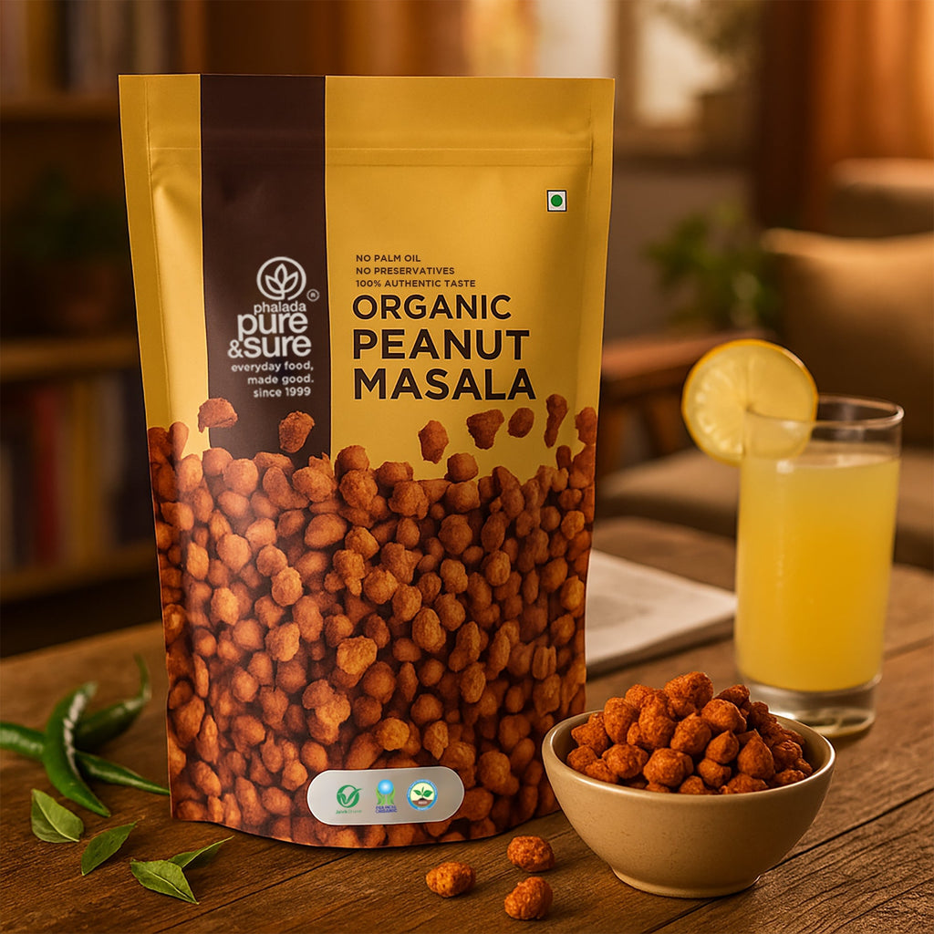 Pure & Sure Organic Peanut Masala - Distacart
