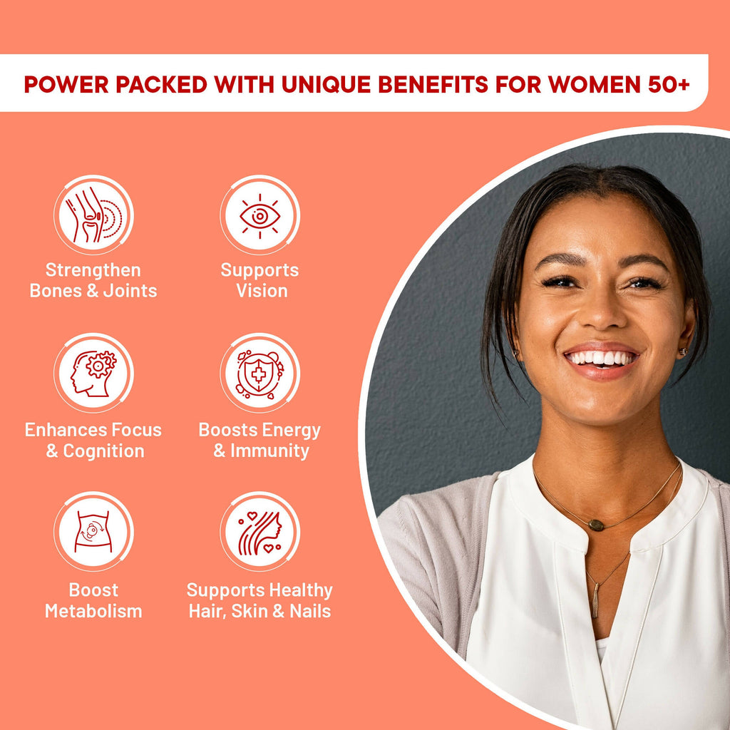 Wellbeing Nutrition Slow | Multivitamin for Her 50+ Capsules - Distacart