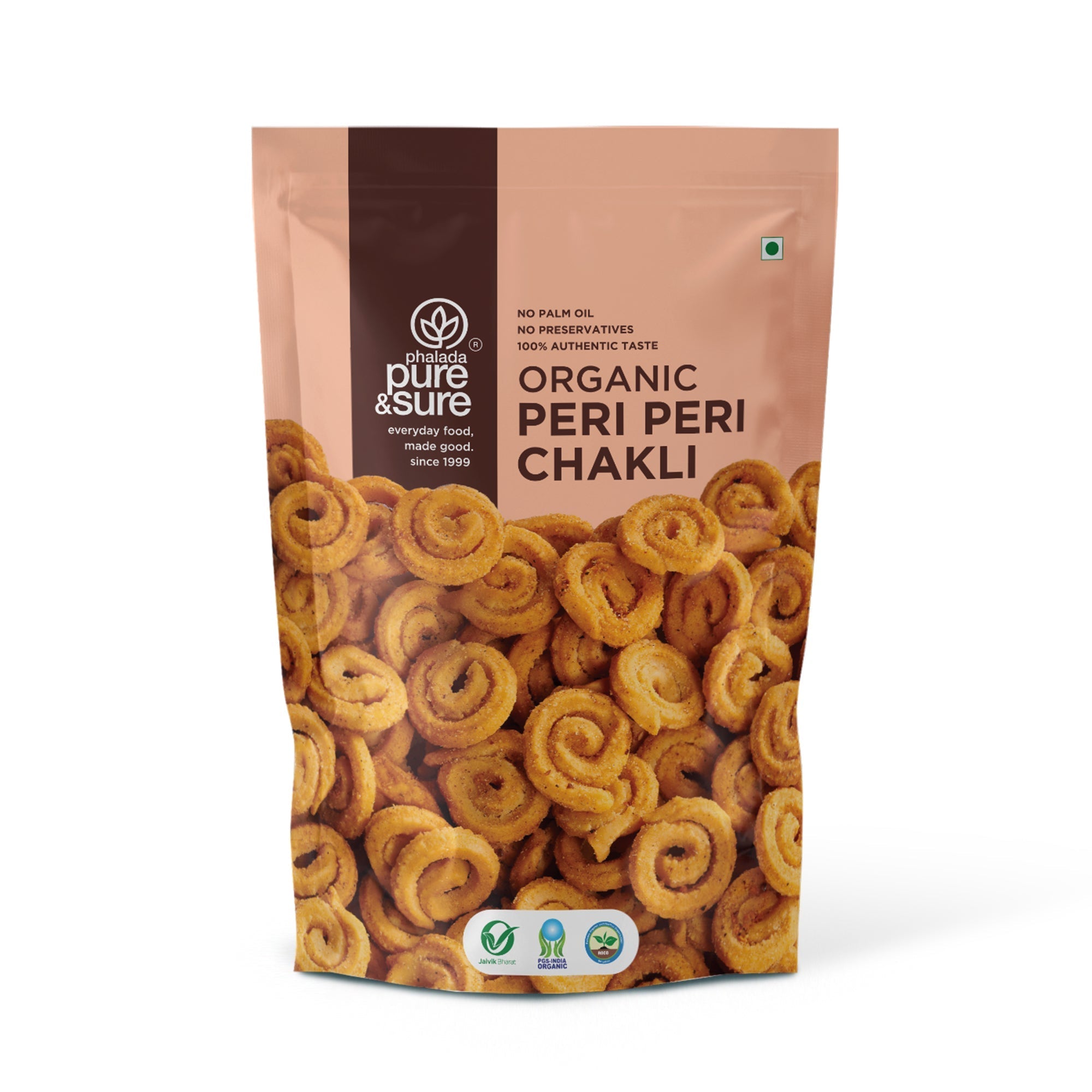 Pure & Sure Organic Peri Peri Chakli - Distacart
