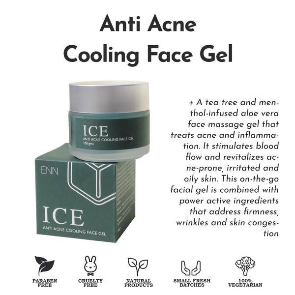 Enn Ice Anti Acne Cooling Face Gel