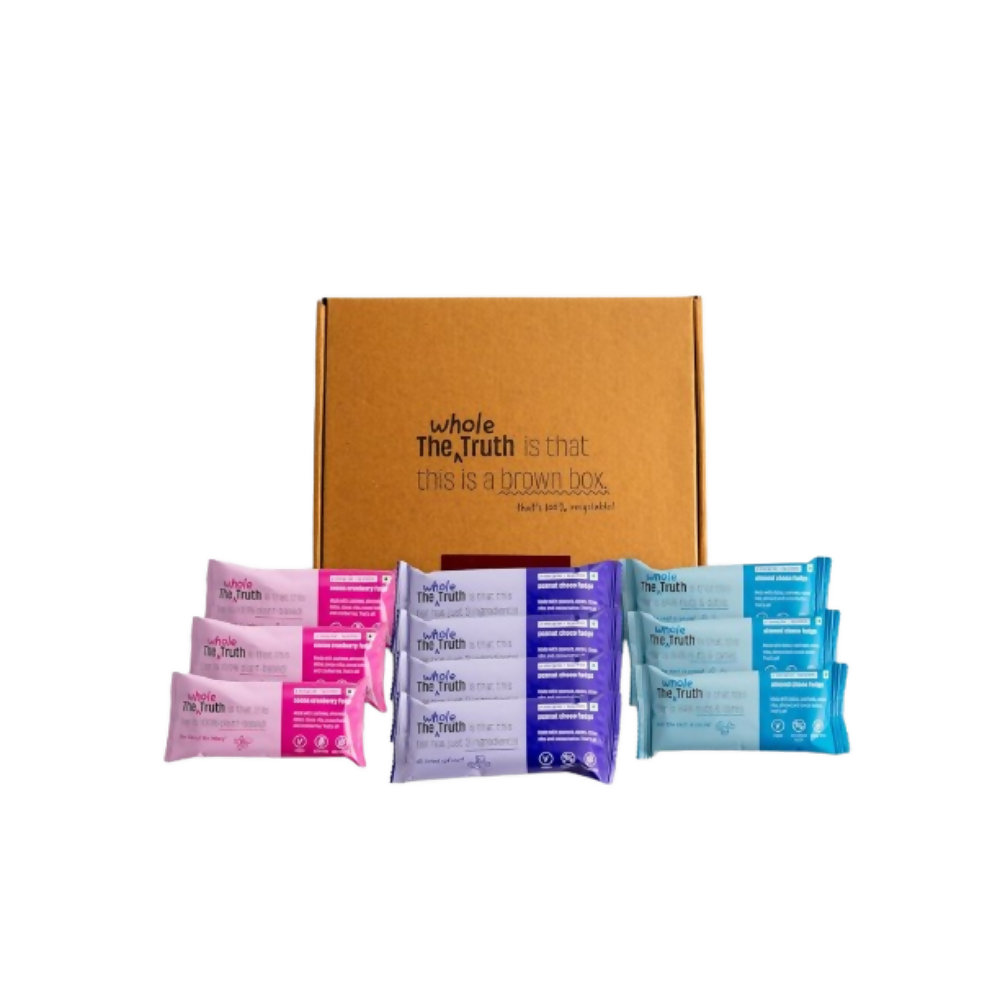 The Whole Truth Energy Bars - Supersaver Pack All-Flavours