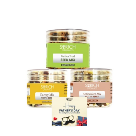 Sorich Organics Energy Mix, Antioxidant Mix & Pudina Seeds Mix