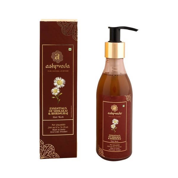 Ashpveda Essentials of Shikakai & Bhringraj Hair Wash - Distacart