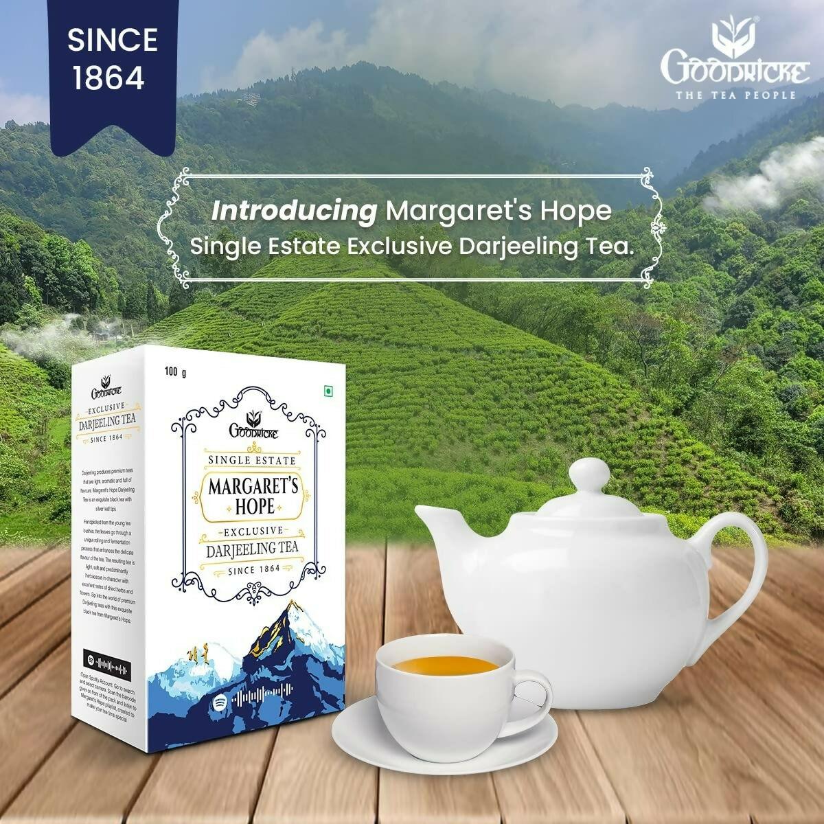 Goodricke Single Estate, Margaret’s Hope - Exclusive Darjeeling Tea