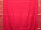 Pink Uppada Silk Handloom Saree with All Over Grill Design - Global Threads