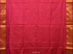 Pink Uppada Silk Handloom Saree with Birds Pallu Design - Global Threads