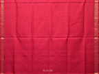 Pink Uppada Silk Handloom Saree with Floral and Birds Design - Global Threads
